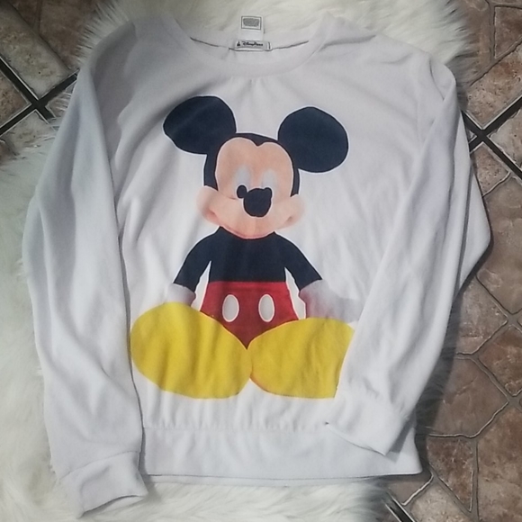Disney Sweaters - Mickey Mouse white sweater